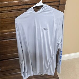 Columbia Light Gray Performance Hoodie